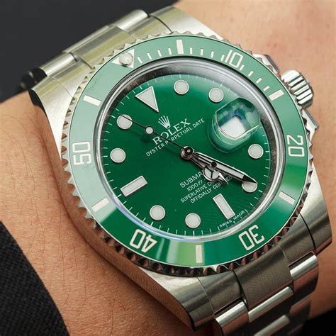 rolex explorer green dial|Rolex submariner green and black.